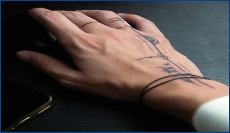 Simple Hand Tattoos For Men