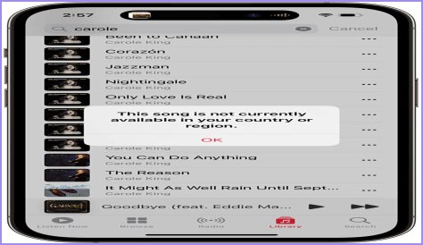 Why are some albums not available on iTunes?